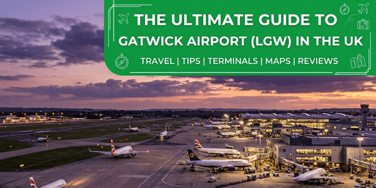 Complete guide to Gatwick Airport (LGW) in the UK covering terminals, transport, and travel tips.