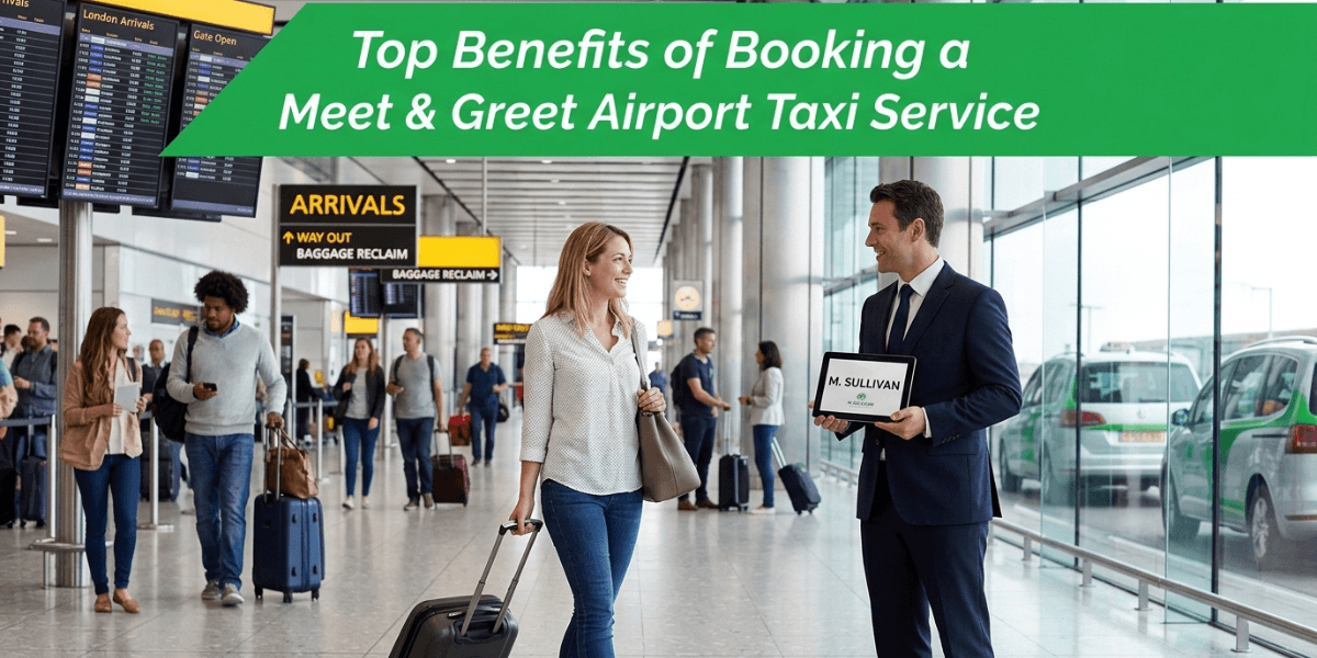 Top Benefits of Booking a Meet & Greet Airport Taxi Service
